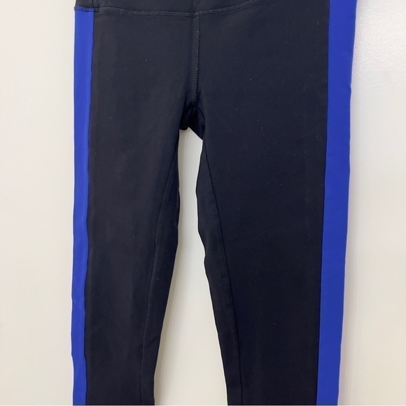 ALO Yoga leggings blue and black 7/8 ankle length Size M​​​​​​​​​​​​​​​​​​​ - Picture 3 of 14